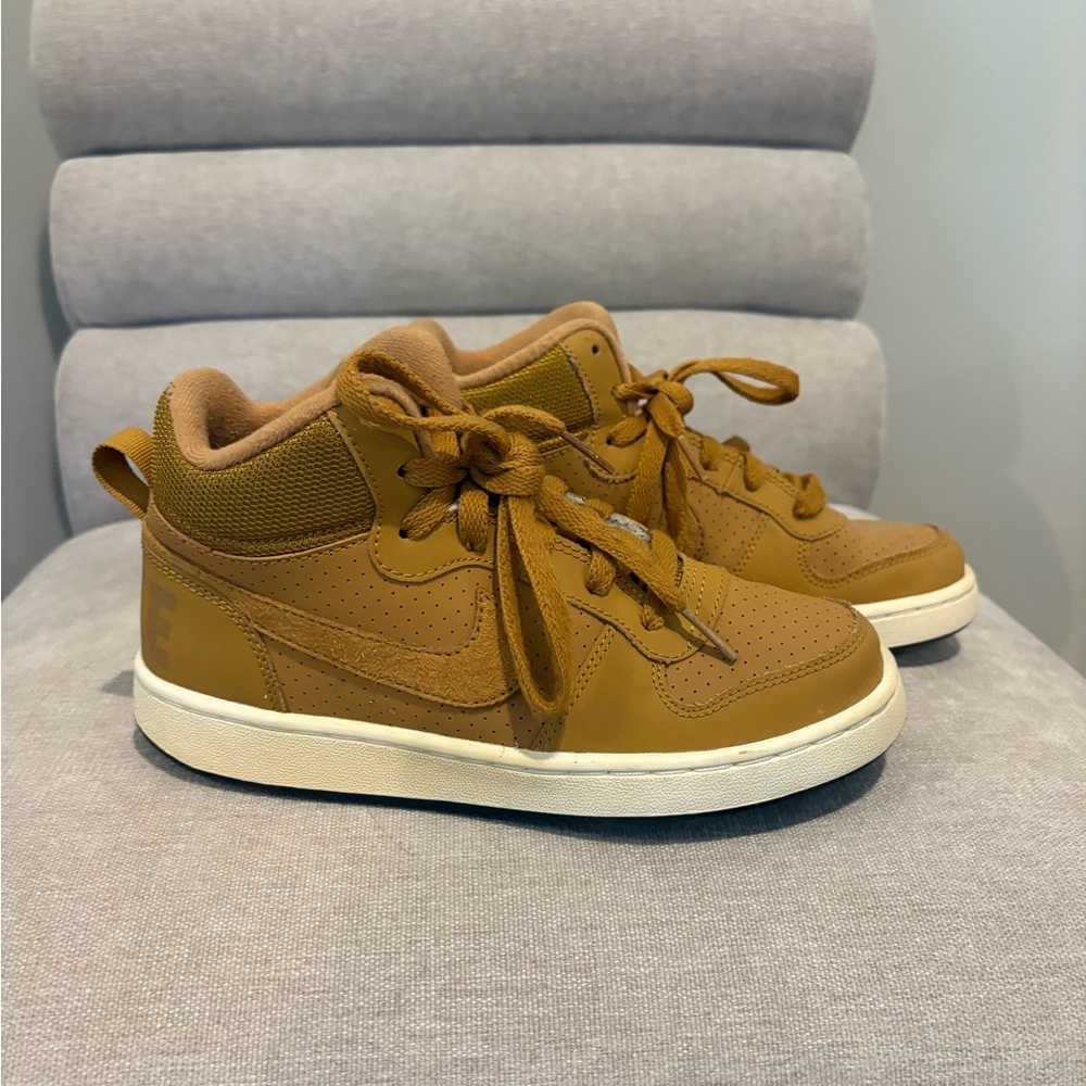 Nike Kids Brown High-Top Sneakers